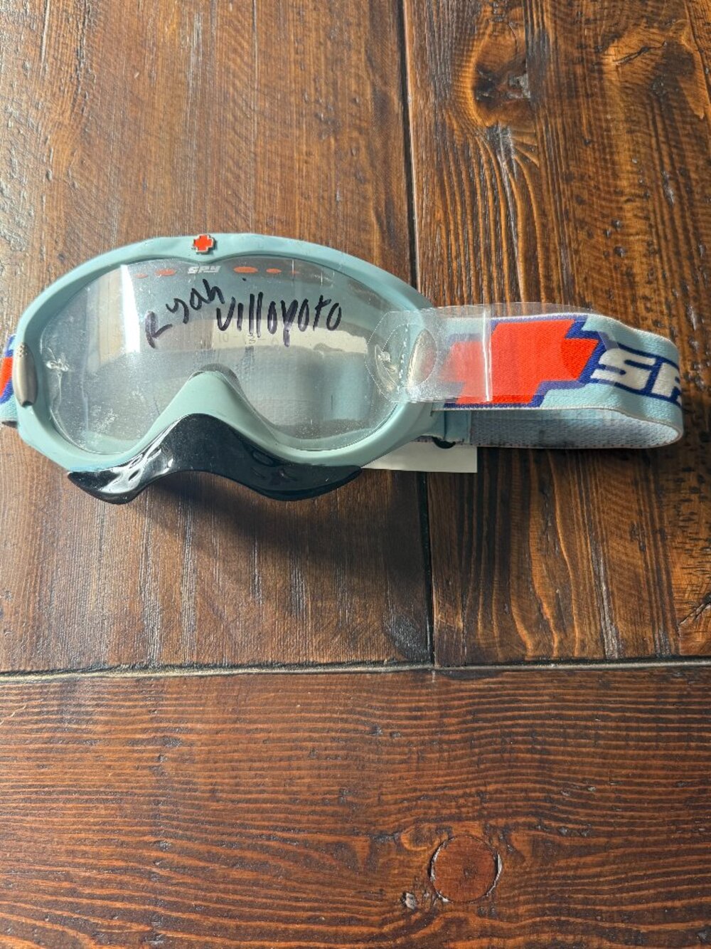 Ryan Villopoto 2001 Race Worn Goggles